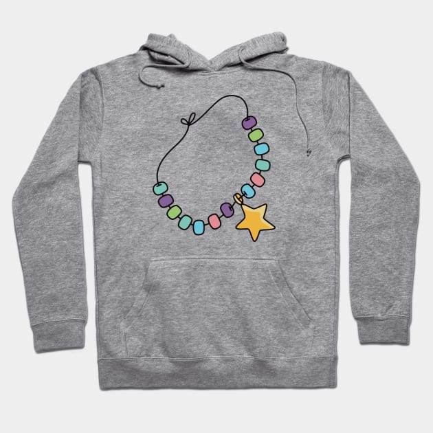 Friendship Bracelet Sticker Hoodie by murialbezanson